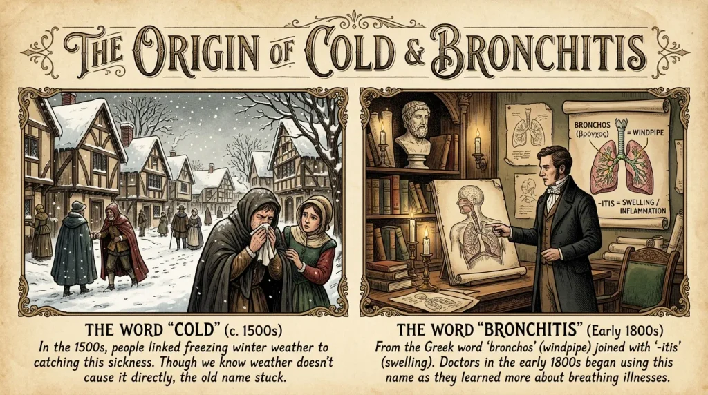 The Origin of Cold and Bronchitis