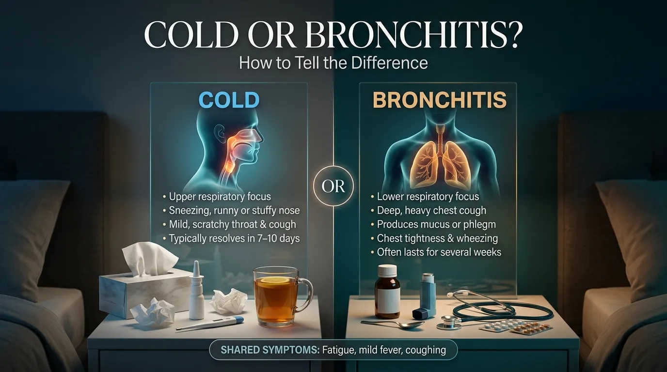 Cold or Bronchitis