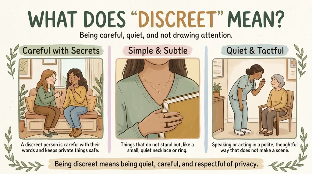 What Does “Discrete” Mean?