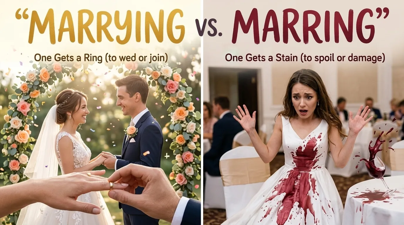 Marrying vs Marring