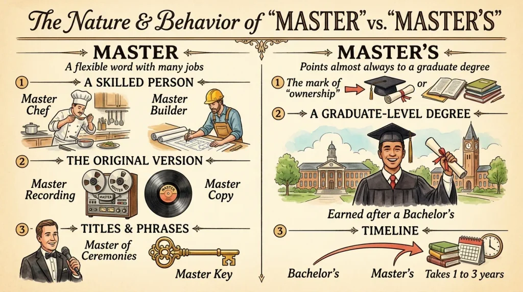 Nature and Behaviour of Master and Master's