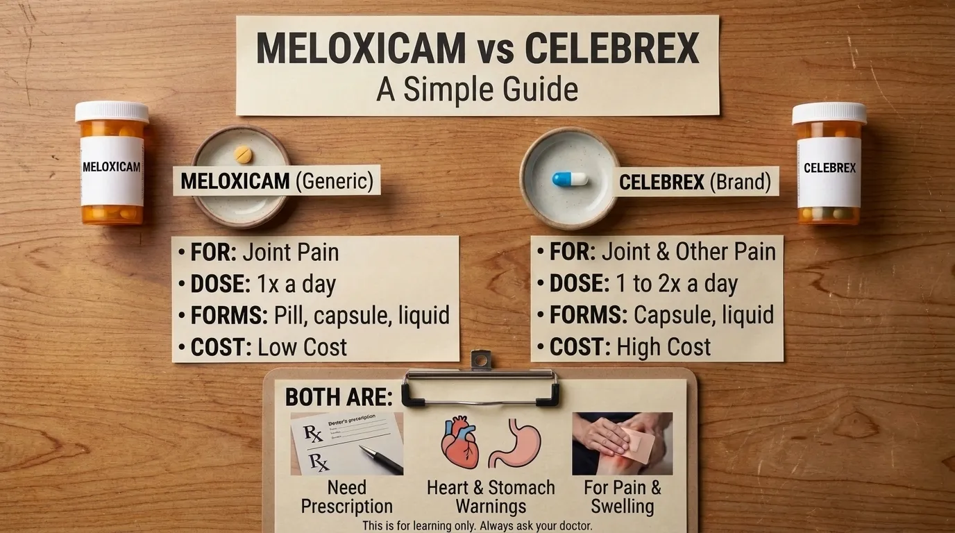 Meloxicam or Celebrex