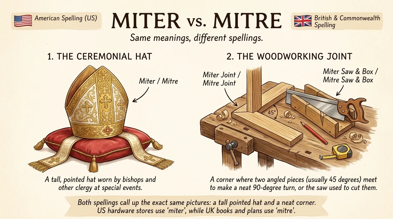 Miter or Mitre