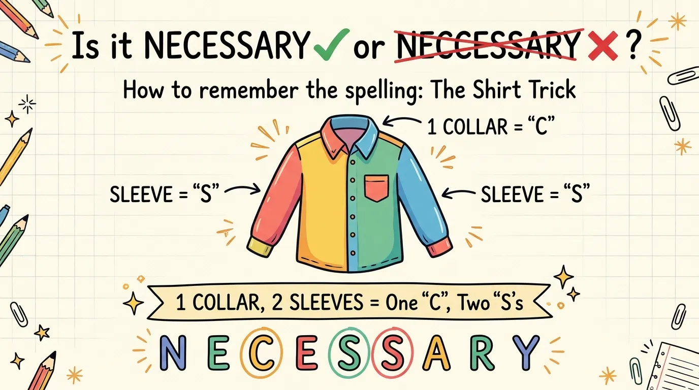 Necessary or Neccessary
