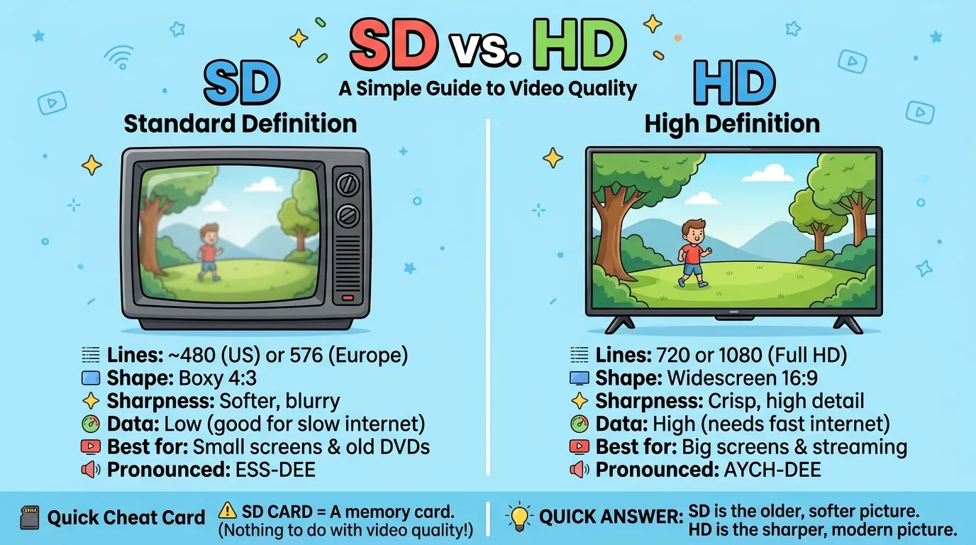SD vs HD