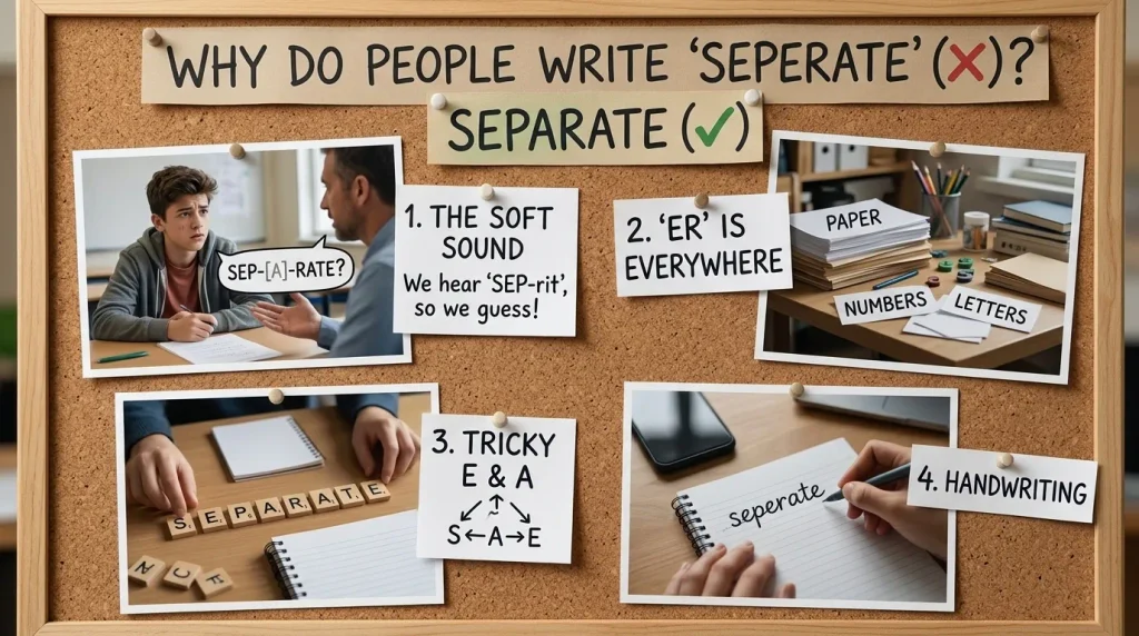 Why Do People Write “Seperate”?
