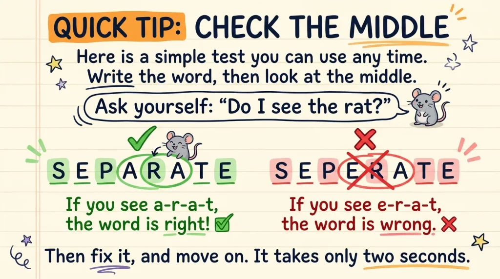 Quick Tip: Check the Middle