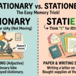 Stationary or Stationery