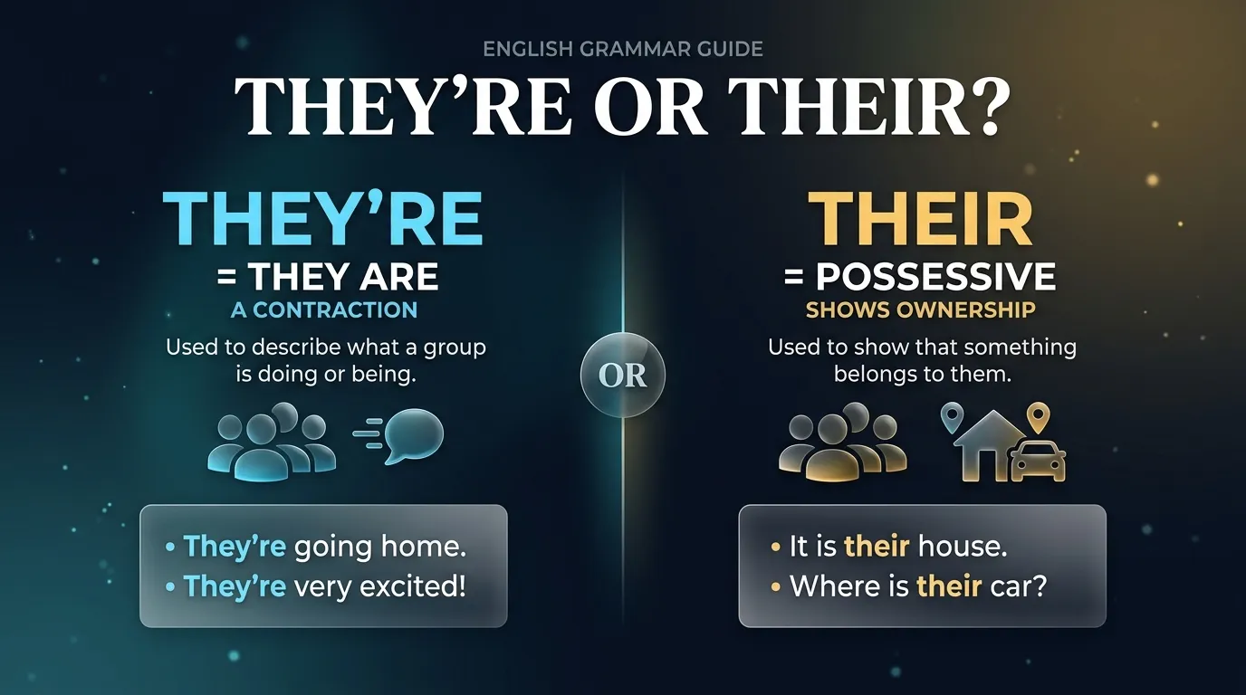 They're or Their