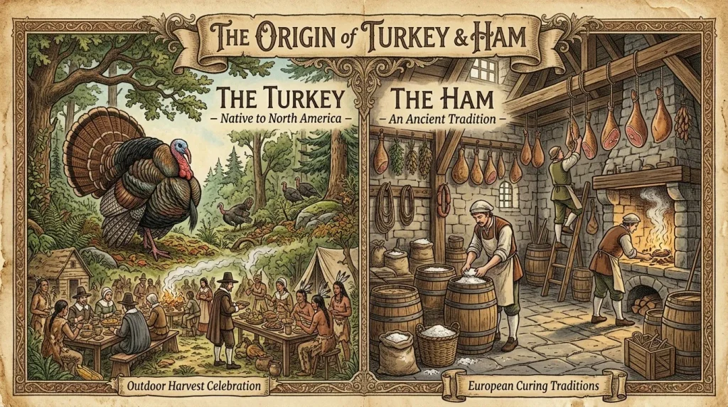 The Origin of Turkey and Ham